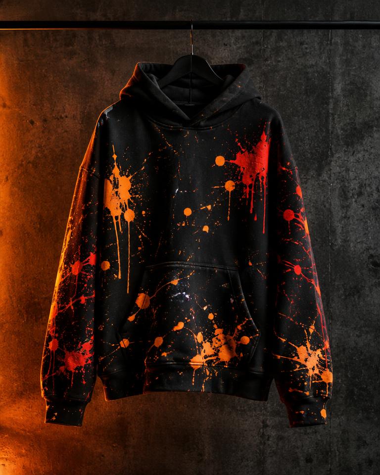 Splatter Heavyweight Hoodie