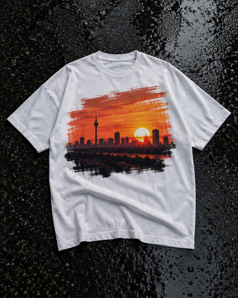 Skyline Sunset Tee